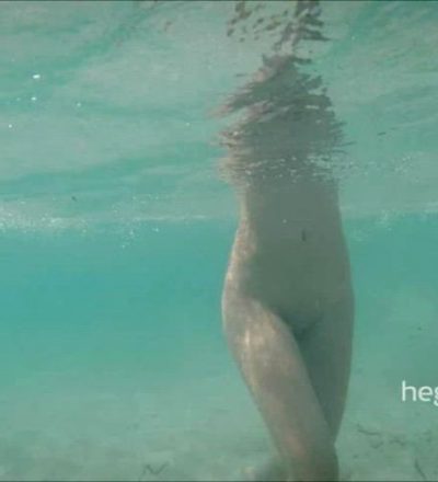 Alisa Swims In The Ocean Naked