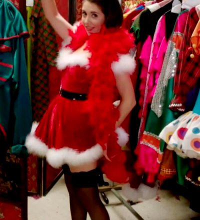 Alison Brie As Sexy Santa