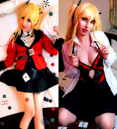 CHECKMATE! Mary Saotome On/off ? What’s Your Reaction If You Find This Blonde, Bad Schoolgirl Full Of Cards In The Room?