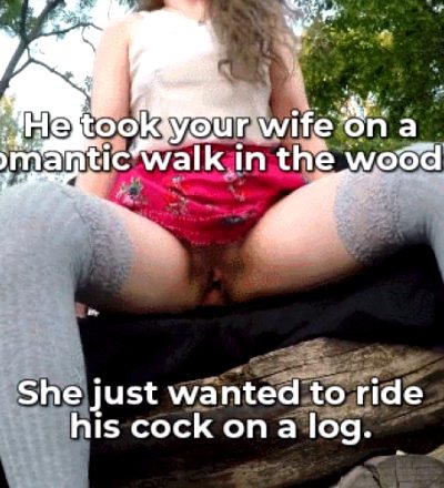 cowgirl in the woods