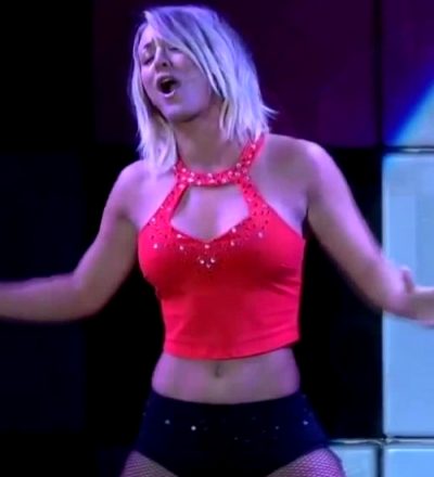 Kaley Cuoco Grabbing Her Tits And Ass