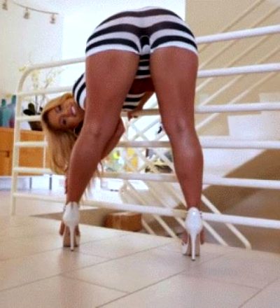 Kelsi Monroe In Zebra Outfit 2 Gymnast Stretches And Gets Stretchedjules Jordan