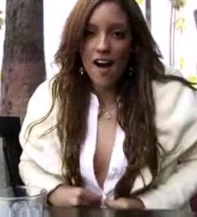 Melanie Rios Gets Really Naughty In A Cafe