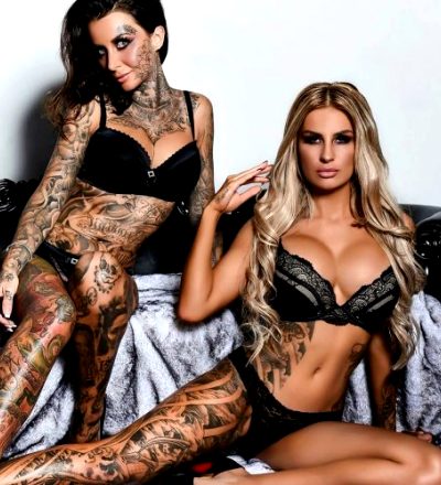 Rachel McGregor And Tattooed Katia